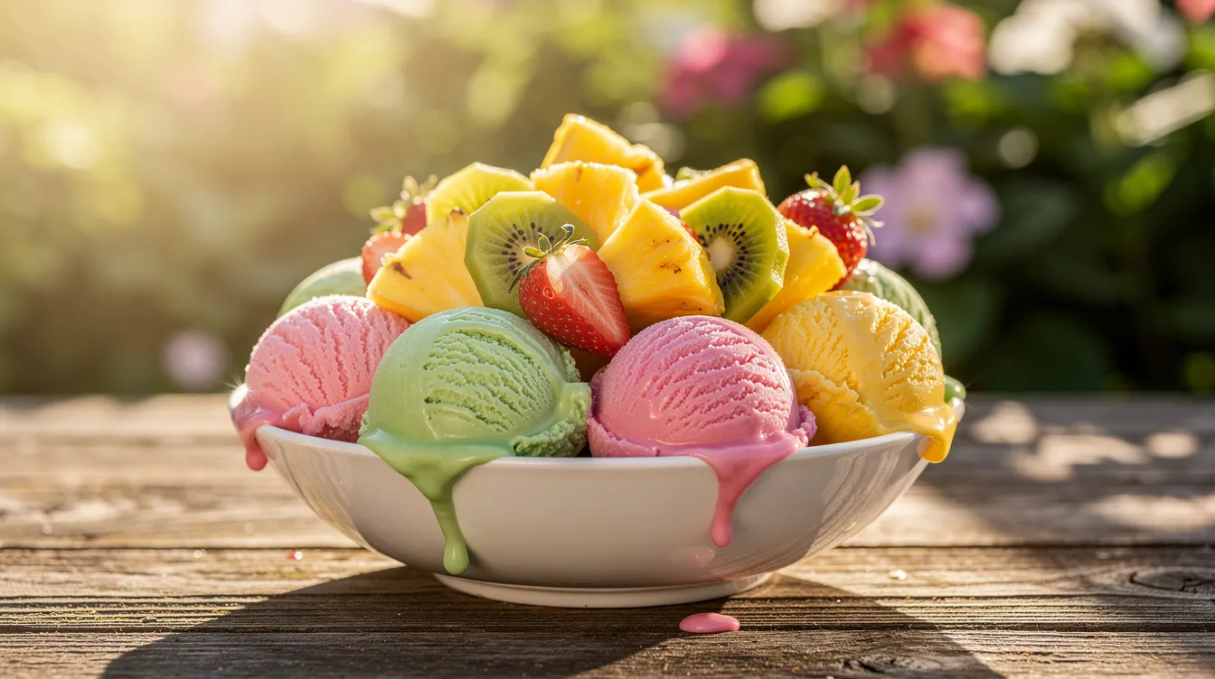 Sorbets et glaces : la fraîcheur en plus